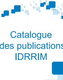 Catalogue des publications de l'IDRRIM